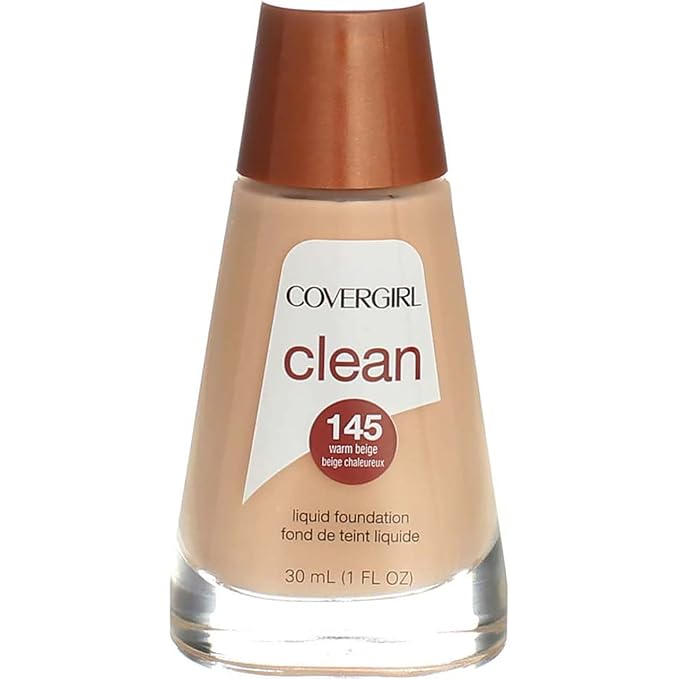 Cover Girl 00417 145wrmbei Warm Beige Clean Liqu