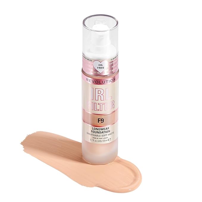 Revolution Beauty, IRL Filter Longwear Foundation, Soft &