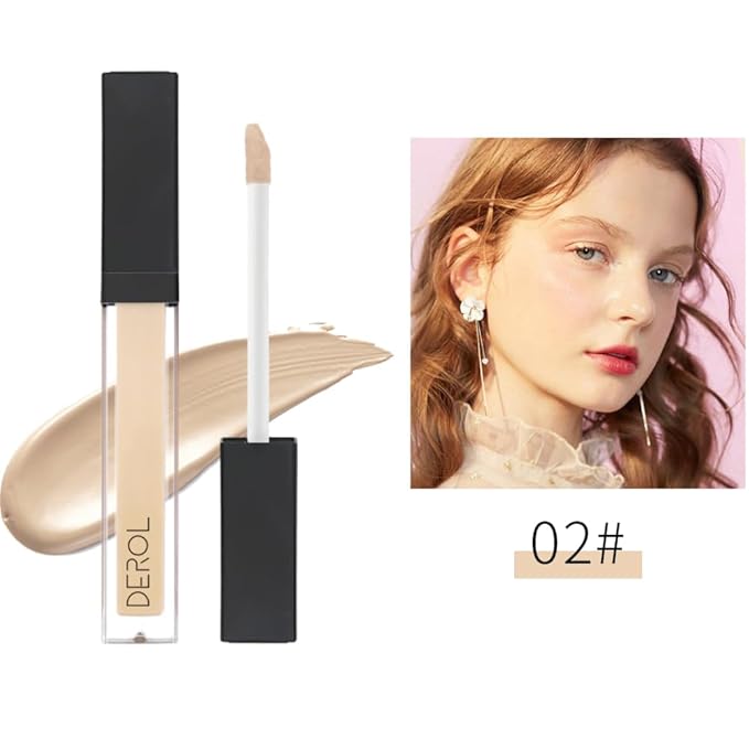 Liquid Concealer Makeup - Natural Coverage & Highly 6. (02) 5ml