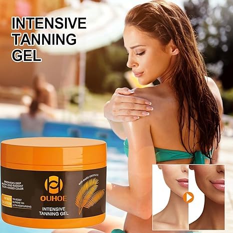 2Pcs Luxury Intensive Tanning Gel, Natural