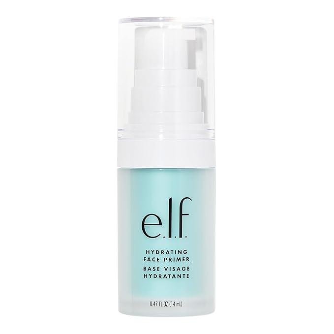 e.l.f Hydrating Face Primer, Lightweight, Long Lasting, Creamy, Mattifying, Revitalizes