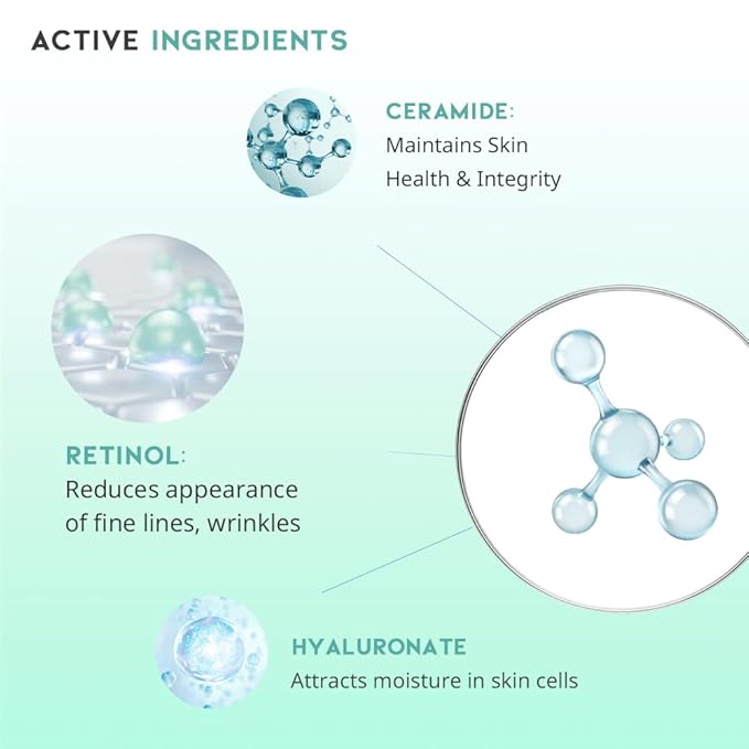 Retinol eye cream serum for