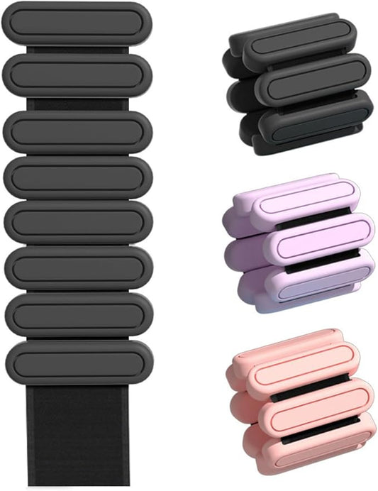 GLEAP Wearable Ankle & Wrist Weights for Women 2LB Silicone 2(1LB Each),