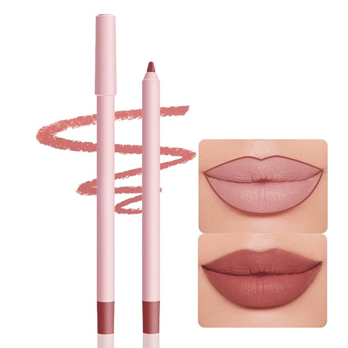 12 Colors lip liner pencils, Modern Classic Lip Liner, Lip Liner Pigmented Vegan Matte, Lasting Finish Lip Liner, Luxurious Creamy Long Lasting Lip Liner, Prevents Feathering and Fading, (04)
