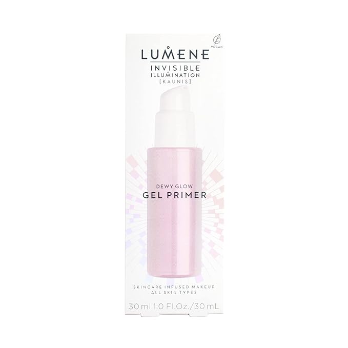 Lumene Dewy Glow Gel Primer - Invisible Illuminating Face 1oz
