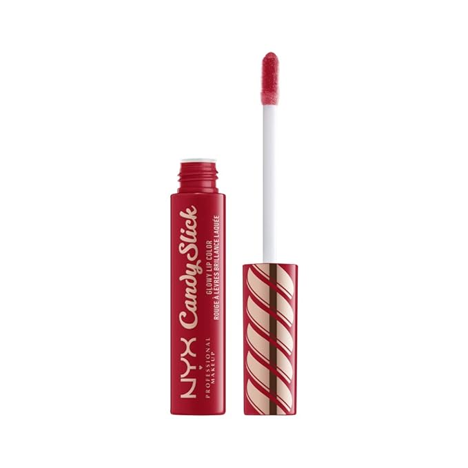 NYX PROFESSIONAL MAKEUP Candy Slick Glowy Lip Color Gloss - Jawbreaker (Red)