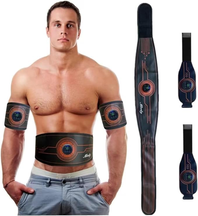 Fitness Workout Toner Abs Training Gear EMS Muscle 23''-60''