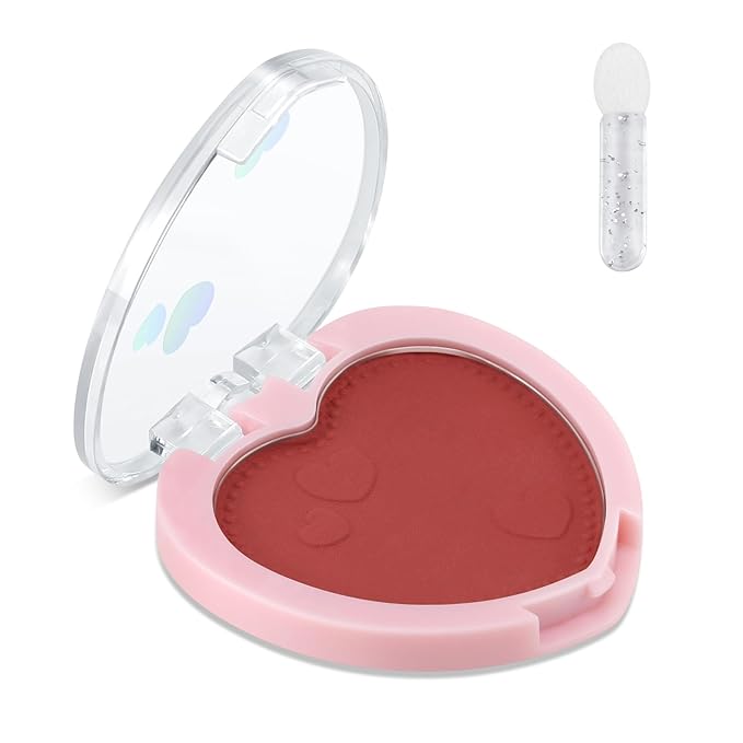 Boobeen Powder Blush Matte Pressed Blush Palette, Highly