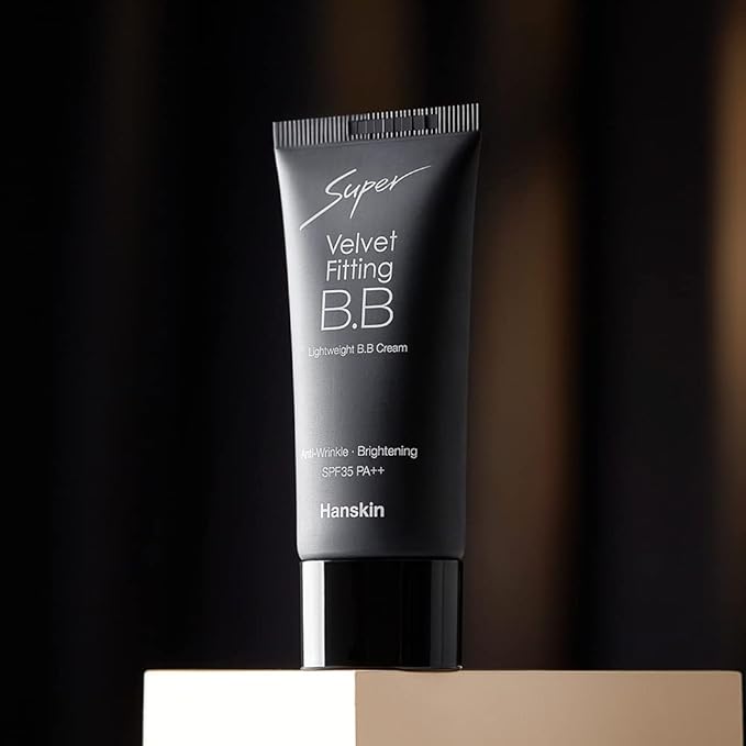 Hanskin Super Velvet Fitting BB Cream, Full Coverage (30 g)] 06 oz