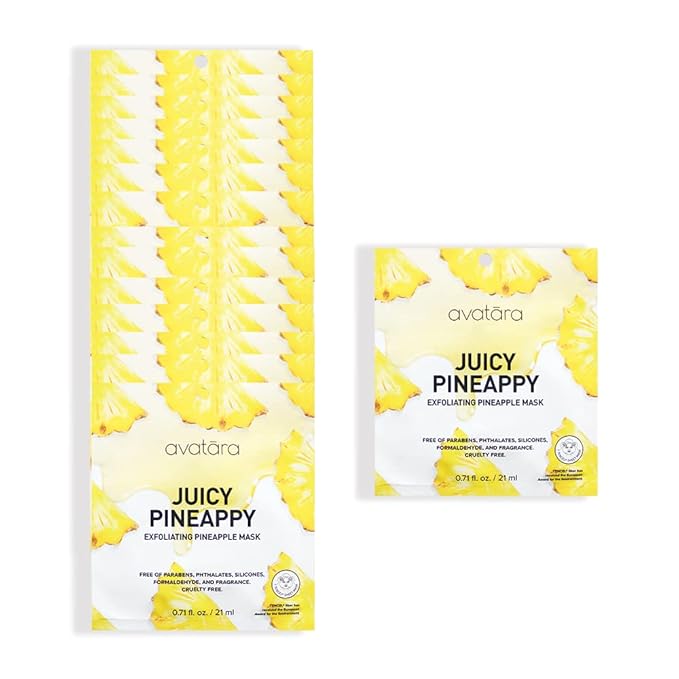 Avatara Juicy Pineappy Exfoliating Facial Mask