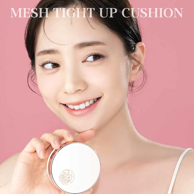 Mesh Tight up Cushion foundation 02, Light Beige, skin type