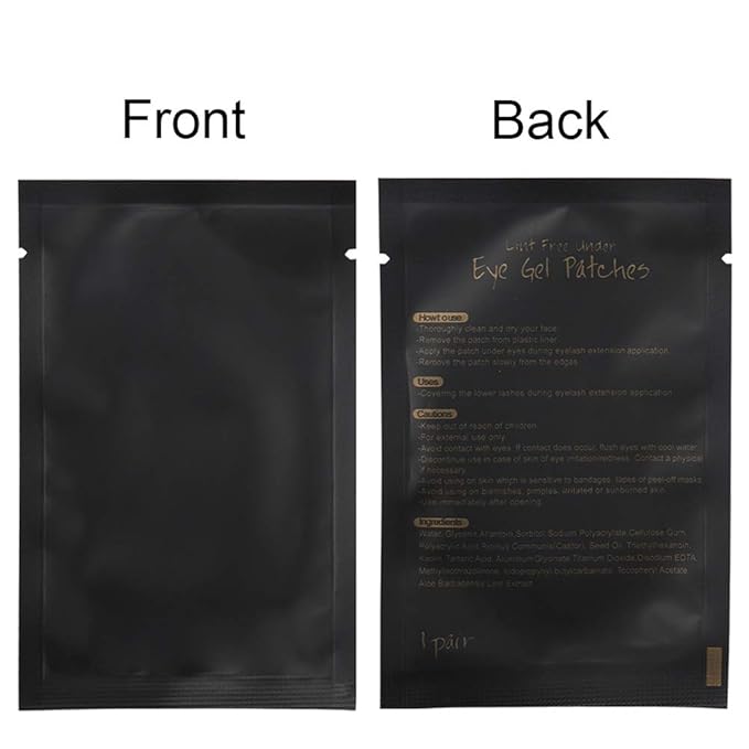 100 pairs eye gel pads,