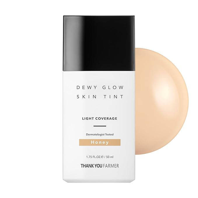 THANK YOU FARMER Dewy Glow Skin Tint, Long-Lasting fl oz