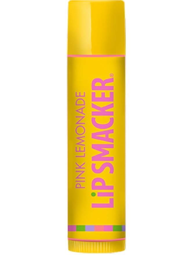 Lip Smacker Flavored Lip Balm, Flavored Moisturizing, Smoothing Soft Shine, Hydrating & Protecting Fun Tasty Flavors, Cruelty-Free & Vegan - Pink Lemonade
