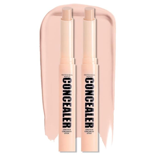 Kaely 2Pcs PROFESSIONAL MAKEUP Correcting Concealer Stick,Medium Coverage