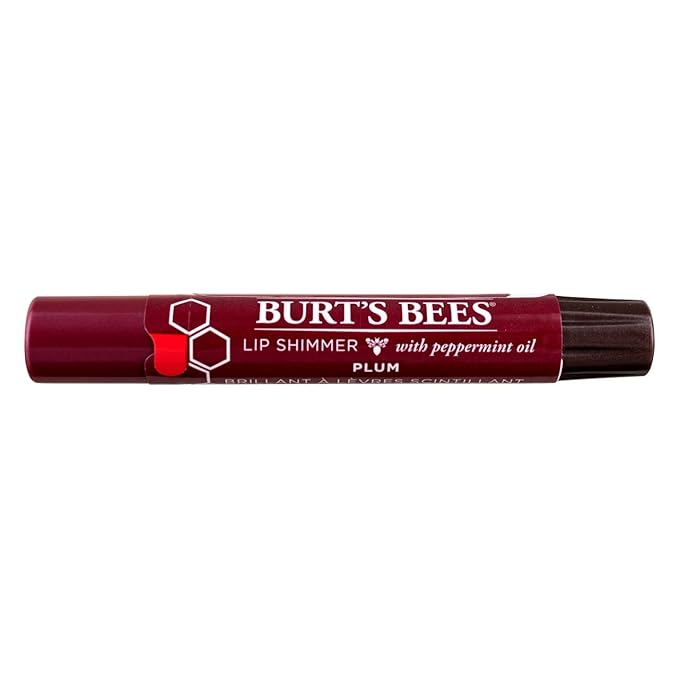 Burt's Bees Lip Shimmer Plum - 0.09 oz oz