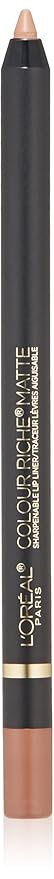 L'Oreal Paris Colour Riche Matte Lip Liner, Matte-Ing Call, 0.04 oz.