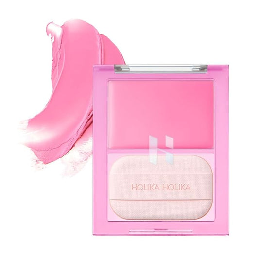 HOLIKA HOLIKA Colored Milk Cream Blush 05 PRETTY Clean, Buildable