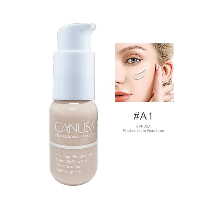 CANUSA Flawless Liquid Foundation (A1 Cream)