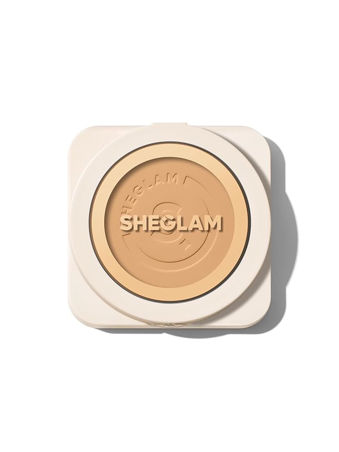 SHEGLAM SKin-Focus Full Coverage Powder Foundation Oil-Control Lightweight