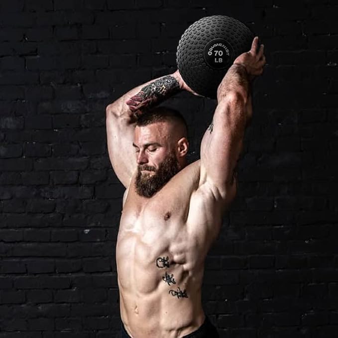 GYMENIST Weighted No Bounce Slam Ball Intensive Workout