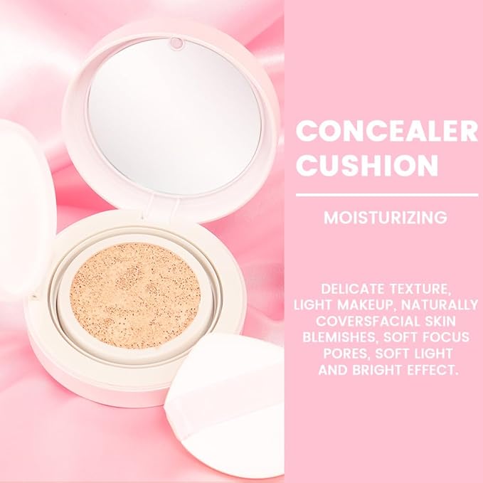 Nuder Cushion Foundation,Natural Beige for Light With Neutral Skin Types