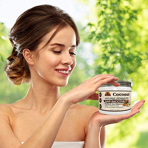 Okay coconut anti frizz detangling