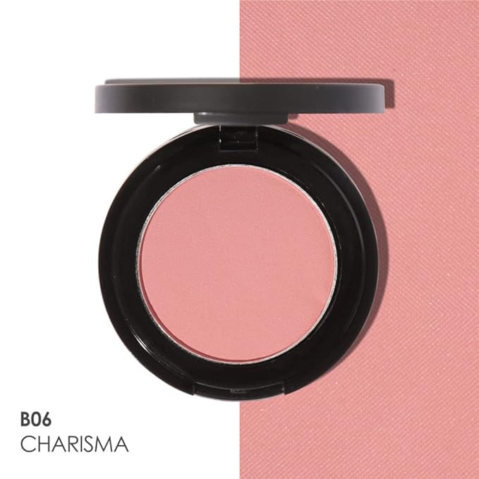 FOCALLURE Silky Face Pressed Blush,High Pigment Mineral Blusher,Create Blusher Makeup,CHARISMA