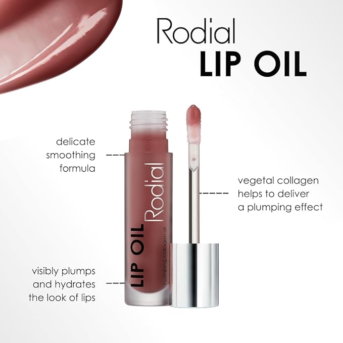 Rodial Plumping Collagen Lip Oil Wild Plum 0.13fl.oz, Lip