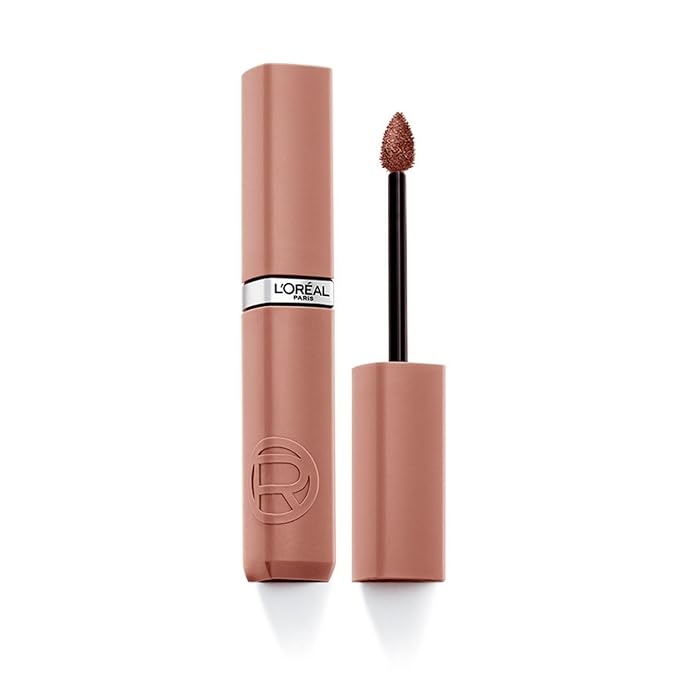 L'Oreal Paris Infallible Matte Resistance Liquid Lipstick, up to 16 Hour Wear, Breakfast in Bed 105, 0.16 Fl Oz
