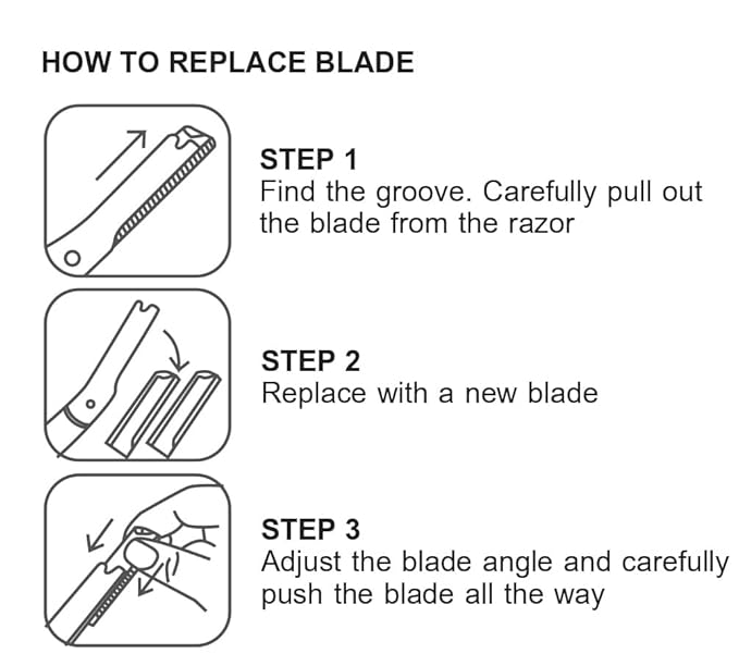 10 Eyebrow Razor Blades - Face Razors for Women & Men, Eyebrow Trimmer Shaper with Precision Cover, Facial Shaver & Dermaplaning Tool for Smooth Skin (Blades)