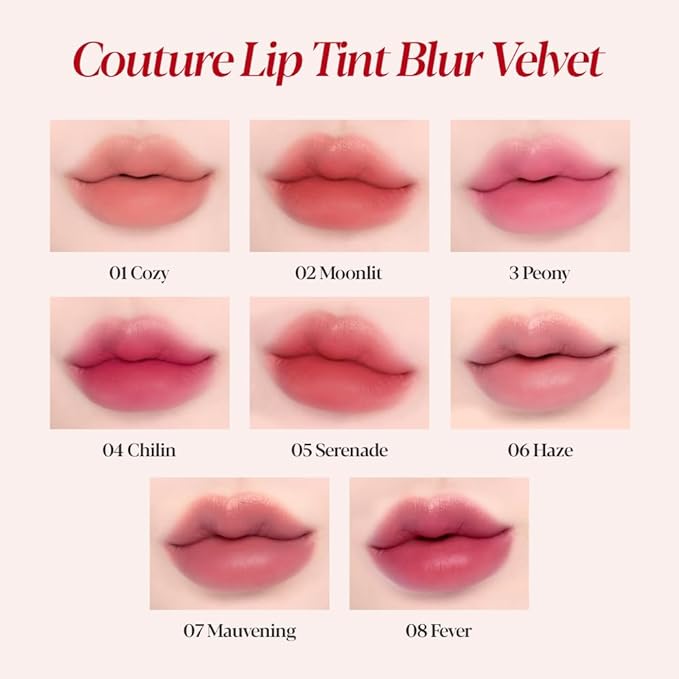 Espoir Couture Lip Tint Blur Velvet #8 Fever Lip 19oz