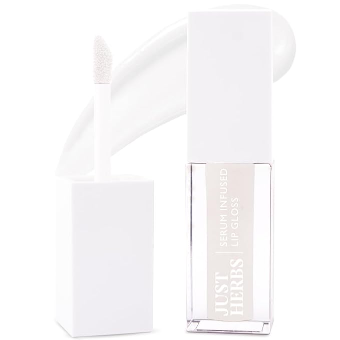 Serum Infused Lip Gloss for Women, Lightweight Non-Sticky High Glossy Moisturizing and Hydrating Lip Gloss 3 ml
