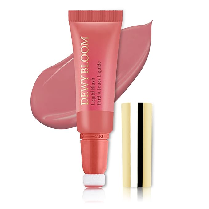 Blush Beauty Wand, Liquid Face Blush Contour Wand Dark Rose