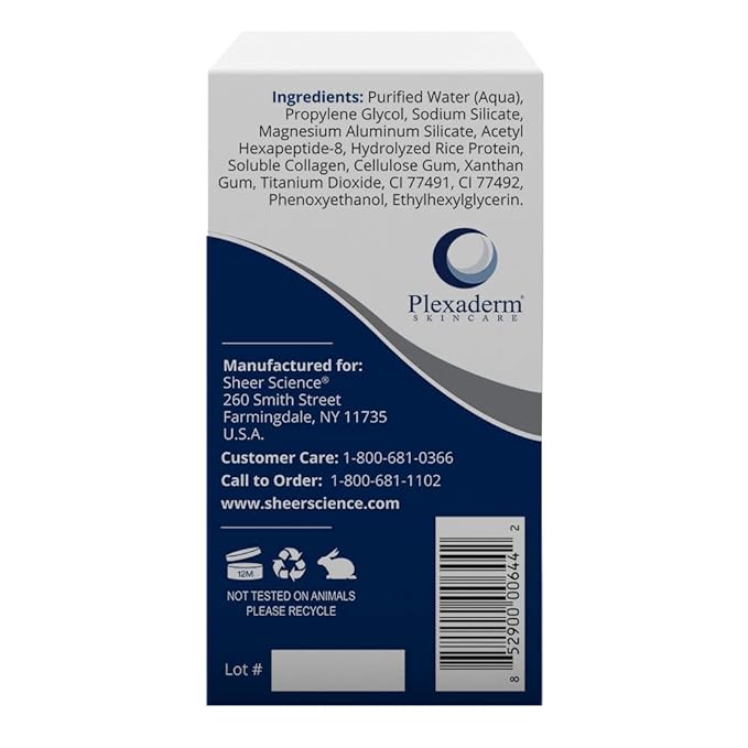 Plexaderm rapid reduction eye serum