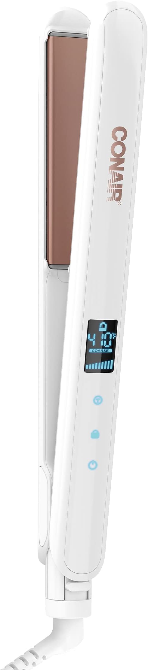 Conair Double Ceramic Flat Iron, 1-inch Digital Flat Iron