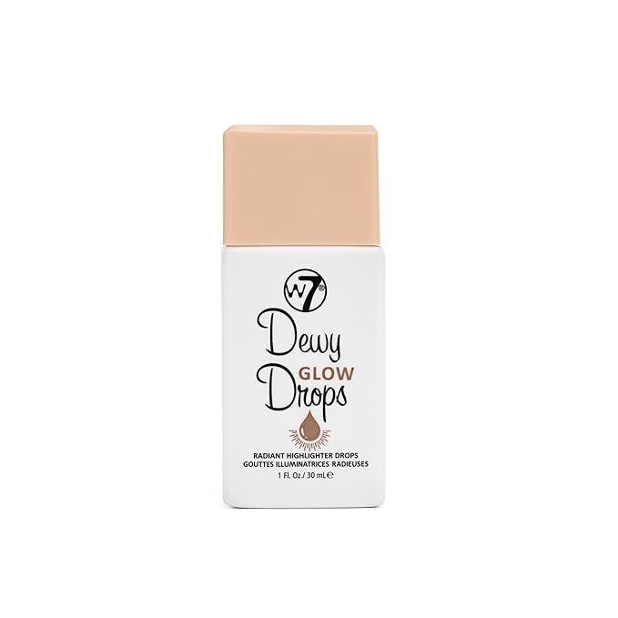 W7 Dewy Glow Drops - Liquid Highlighter Drops Radiant Finish