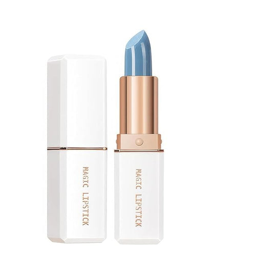 Color Changing Lipstick, 6-Colors Lip Stain Temperature Activated Vegan Formula, Magic Lipstick Long-Lasting, Nourishing, Cruelty-Free & Vegan #light blue