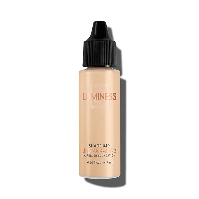 LUMINESS Rose 4-in-1 Airbrush Foundation - Shade 040, 040, … 0.50 oz