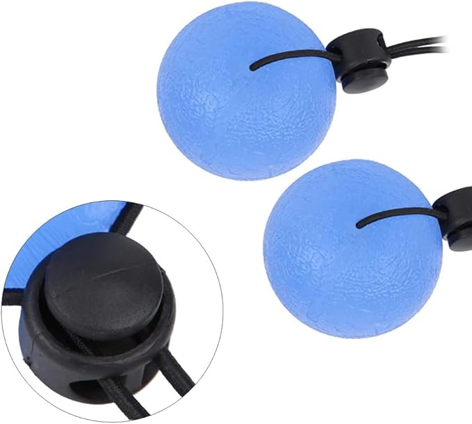 2 Pcs Pressure Relief Ball Silicone Grip Power