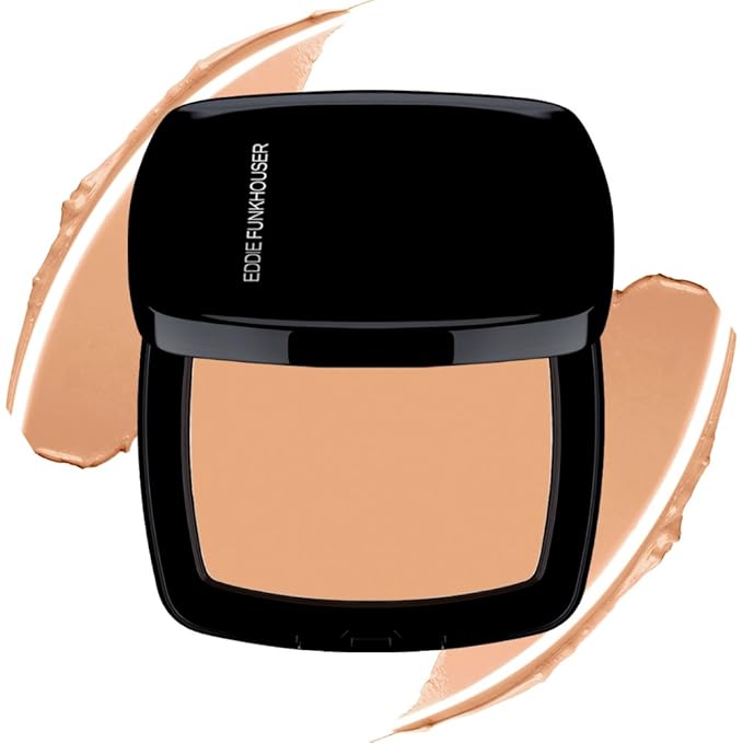 EDDIE FUNKHOUSER Oil Free Creme Foundation, Medium Tan, 0.3 oz. 10 g