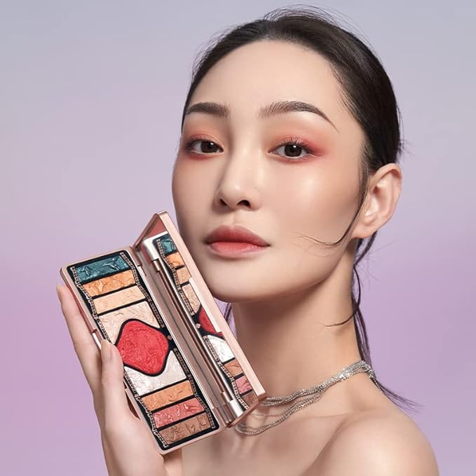 FLORASIS Floral Engraving Phoenix Makeup Palette (01 Gold