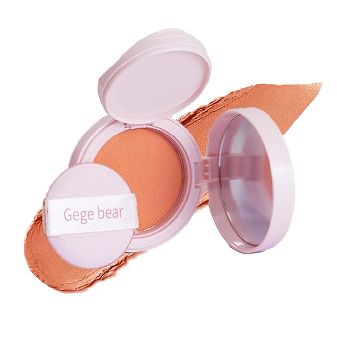 Air Cushion Blush,Wearing Skin Tint Blush Makeup for Natural Flush