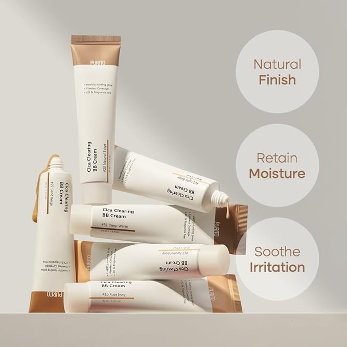 PURITO Cica Clearing BB Cream #27 Sand Beige 30ml