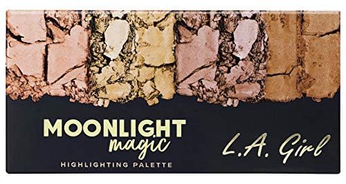 L.A. Girl Fanatic Highlight Palette, Moonlight Magic, 1 1 Ounce