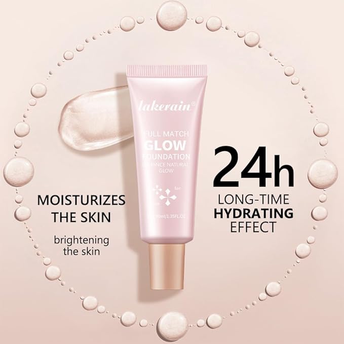 Full Match Glow Foundation, Enhance Foundation Natural Glow,