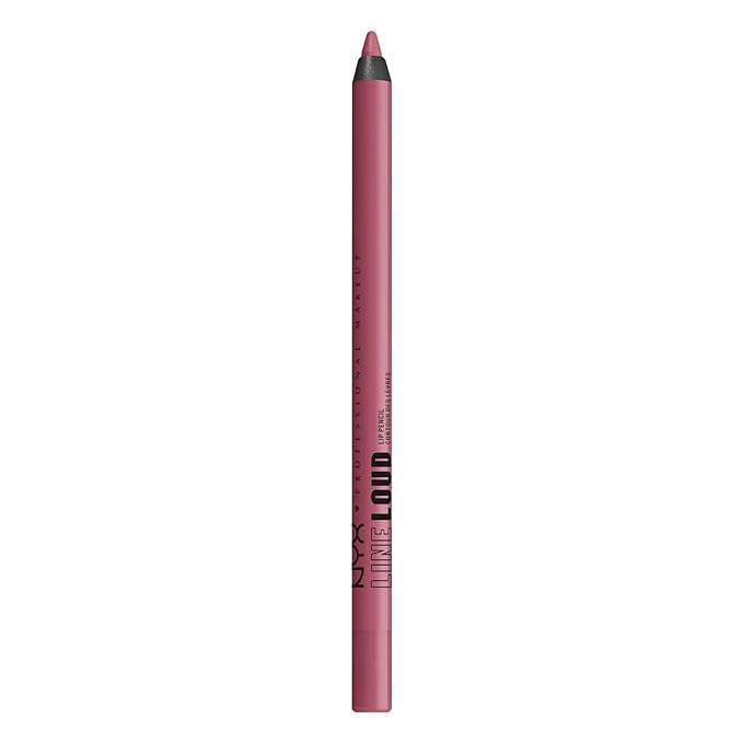NYX PROFESSIONAL MAKEUP Line Loud Lip Liner, Longwear and Pigmented Lip Pencil with Jojoba Oil & Vitamin E - Trophy Life (Mauve Pink)