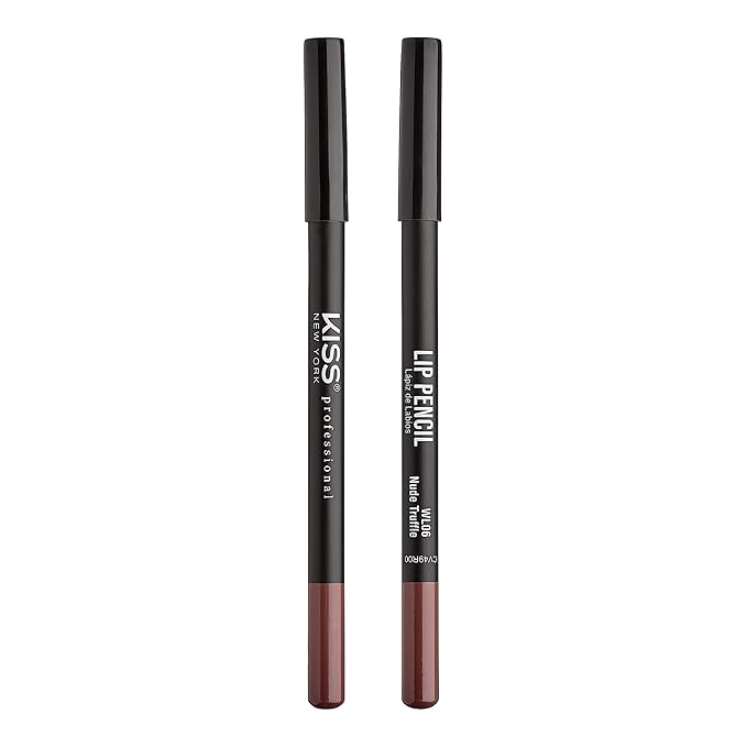 Professional Slim Lip Pencil, Creamy Soft Lip Liner, Smooth Long-Lasting Rich Lip Color, Natural Lip Makeup, Water-Resistant Lip Crayon (Nude Truffle)