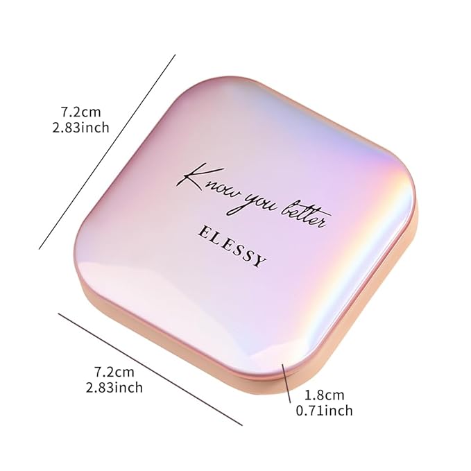 ELESSY Highlighter Makeup Palette,Highlighter Palette Long Lasting Face Tones-TWILIGHT GLOW