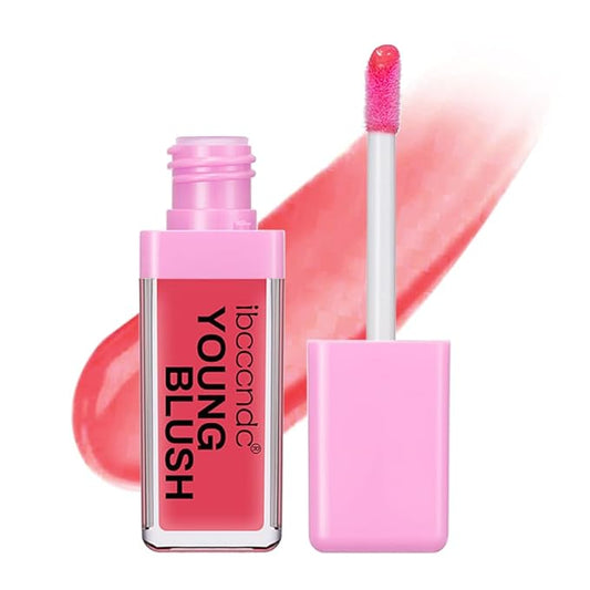 Green Color Changing Blush Oil, Liquid Blush Oil (#2 Pink)